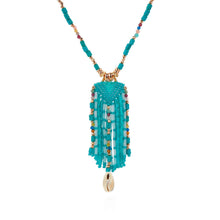 Charger l'image dans la galerie, COLLIER MERANGUE TURQUOISE