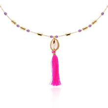 Charger l&#39;image dans la galerie, Collier Tamara Violet ou Turquoise
