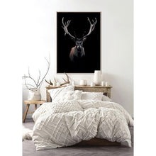 Charger l&#39;image dans la galerie, TOILE ENCADRÉE TOUNDRA - PORTRAIT CERF
