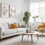 Salon moderne personnalisé avec idées DIY en 2026