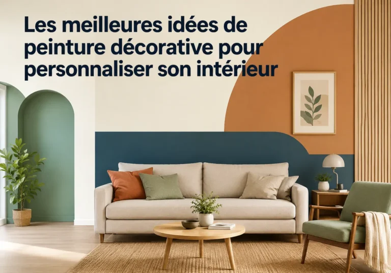 Les meilleures idées de peinture décorative pour personnaliser son intérieur