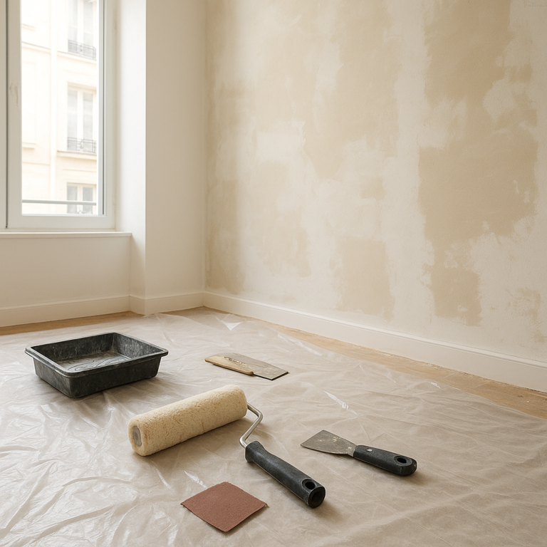 Comment préparer un mur avant de peindre pour un résultat impeccable ?
