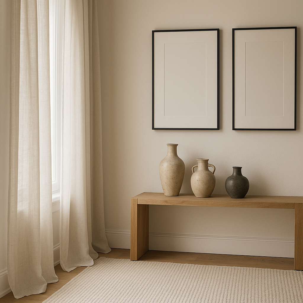 Accessoires déco qui renforcent un effet haut de gamme décoration dans un intérieur
