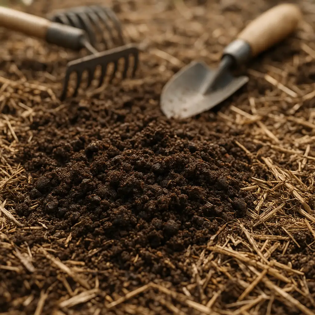 Ameublir et amender la terre pour bien préparer un sol de jardin avant plantation