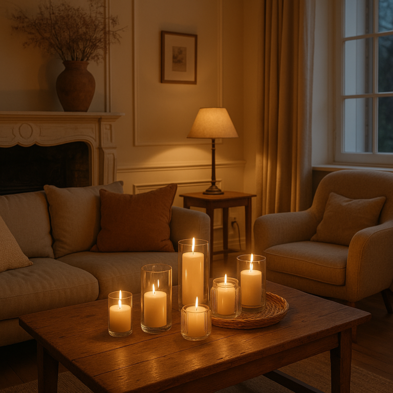 Bougies décoratives : 10 idées pour créer une ambiance chaleureuse à la maison