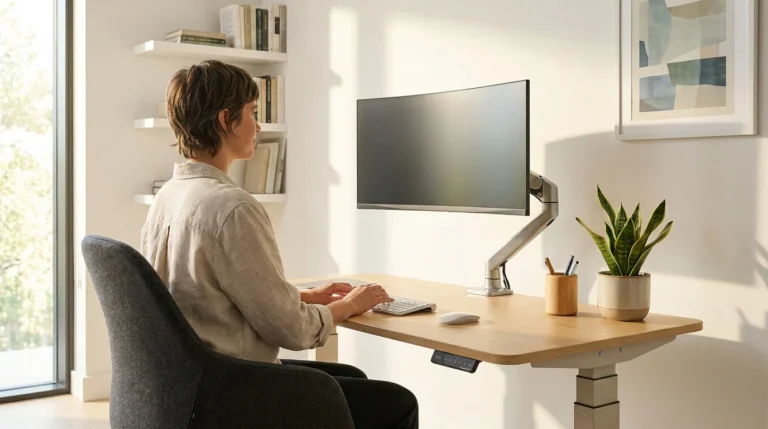 Bureau de télétravail : allier ergonomie et design intérieur
