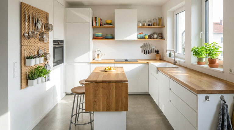 Aménager une petite cuisine de 5m2 : astuces gain de place