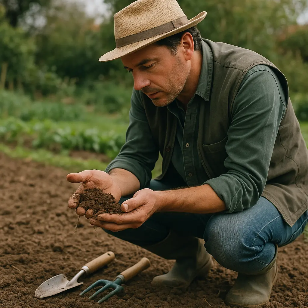 Diagnostiquer la terre avant de préparer un sol de jardin avant plantation