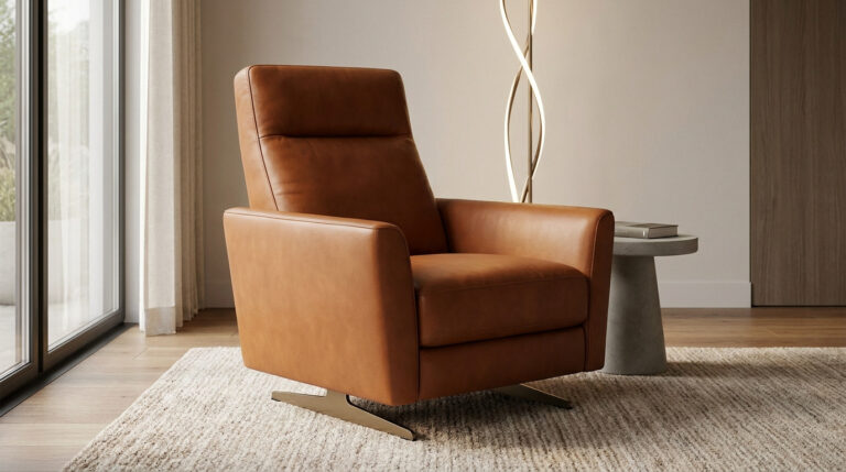 Fauteuil relax en cuir : alliance du design et du confort