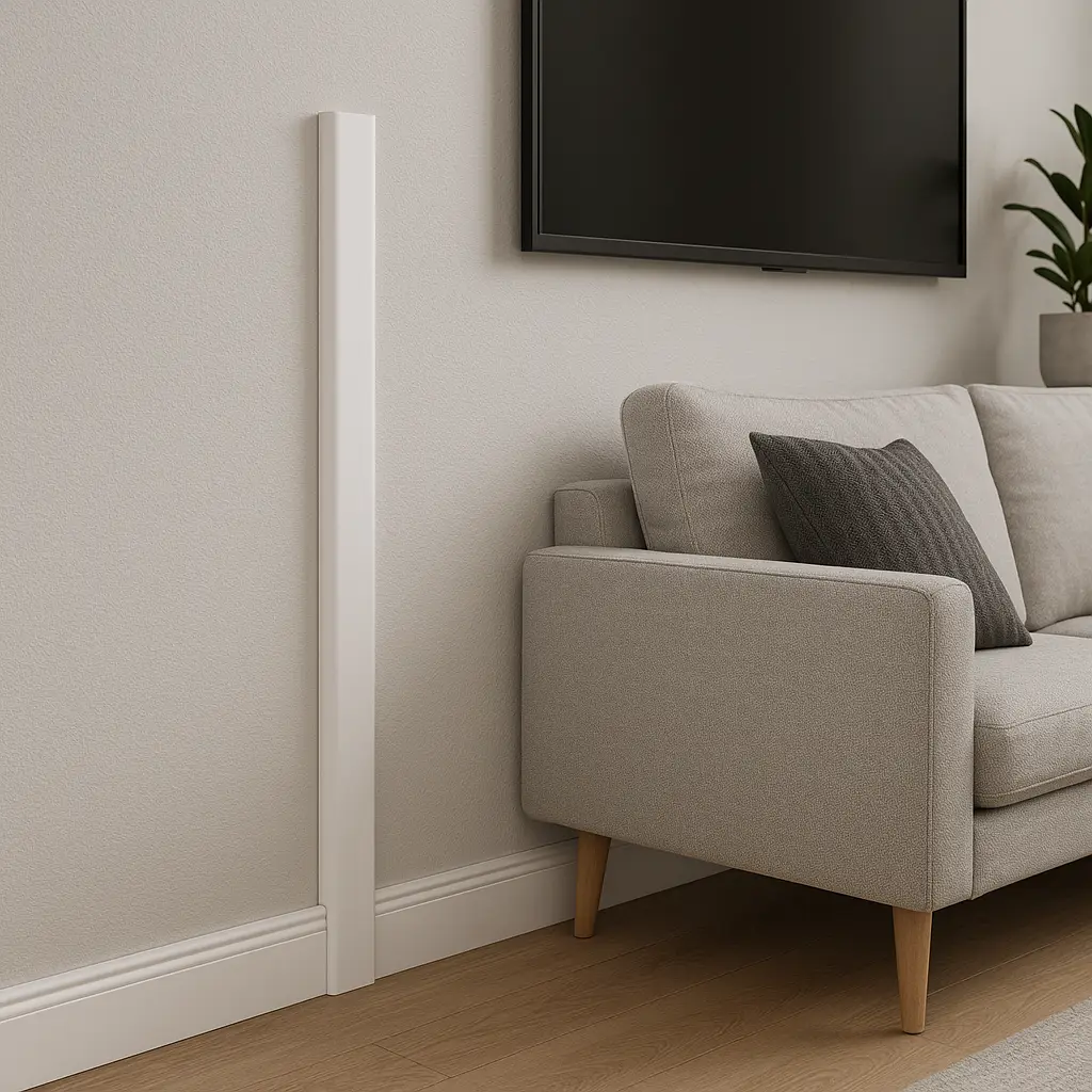 Comment cacher les câbles dans un salon moderne ? 3 Goulotte discrète pour cacher les câbles dans un salon moderne