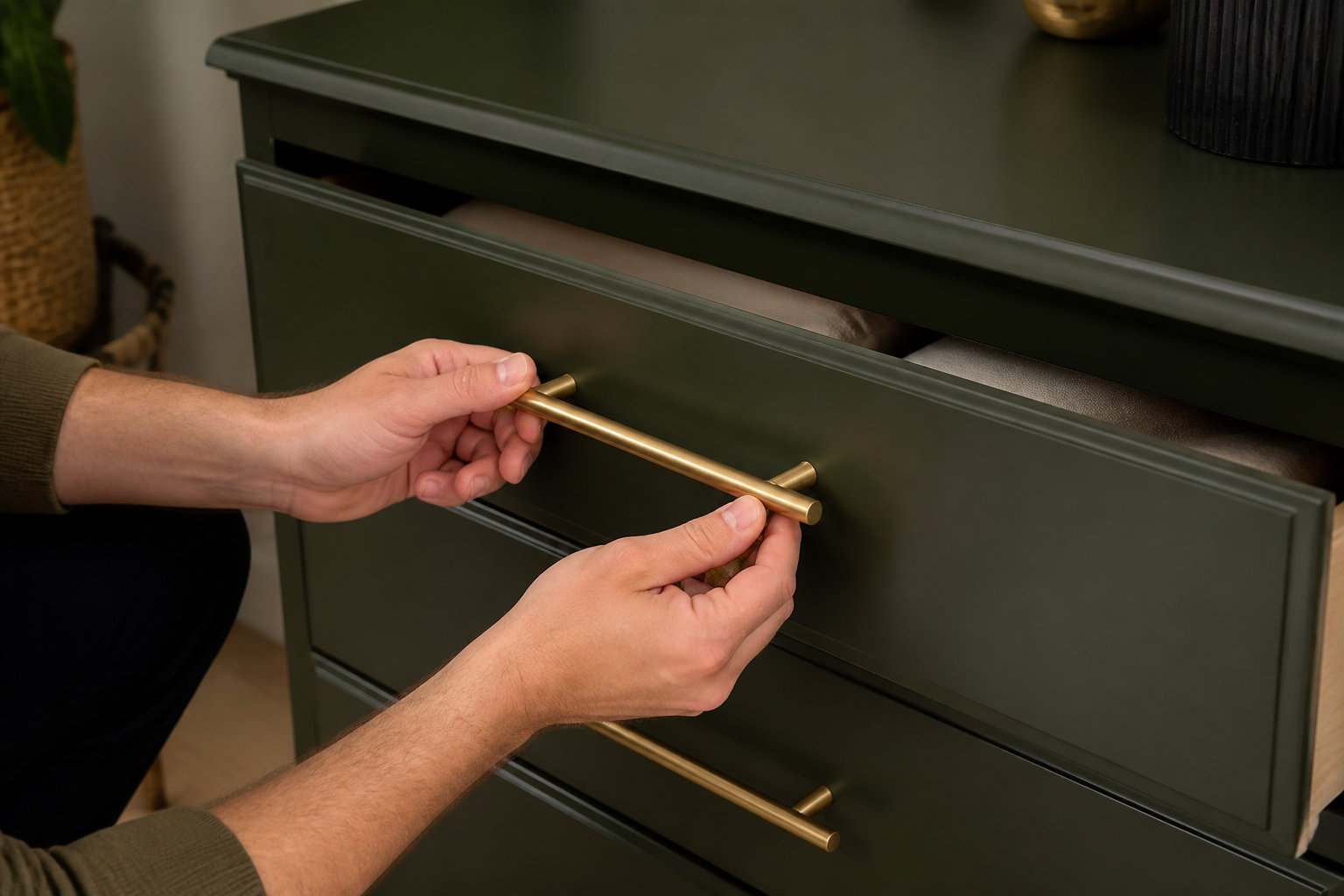 Customiser une commode : 5 idées DIY pour un look design 6 Remplacer les poignées pour une finition haut de gamme