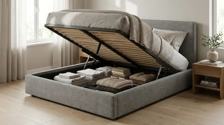 Lit coffre : le secret d&rsquo;une chambre toujours rangée