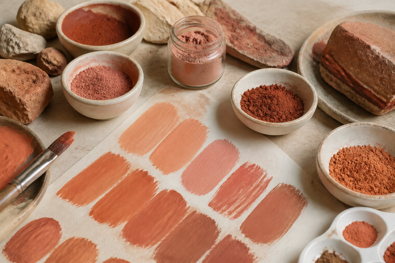 Identifier les nuances de la peinture terracotta pour votre salon ou chambre